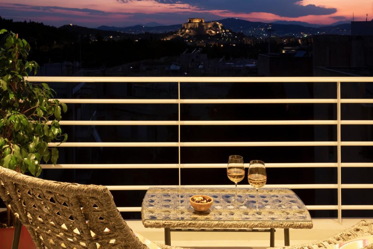 Stunning Acropolis View Apartment Athene Buitenkant foto