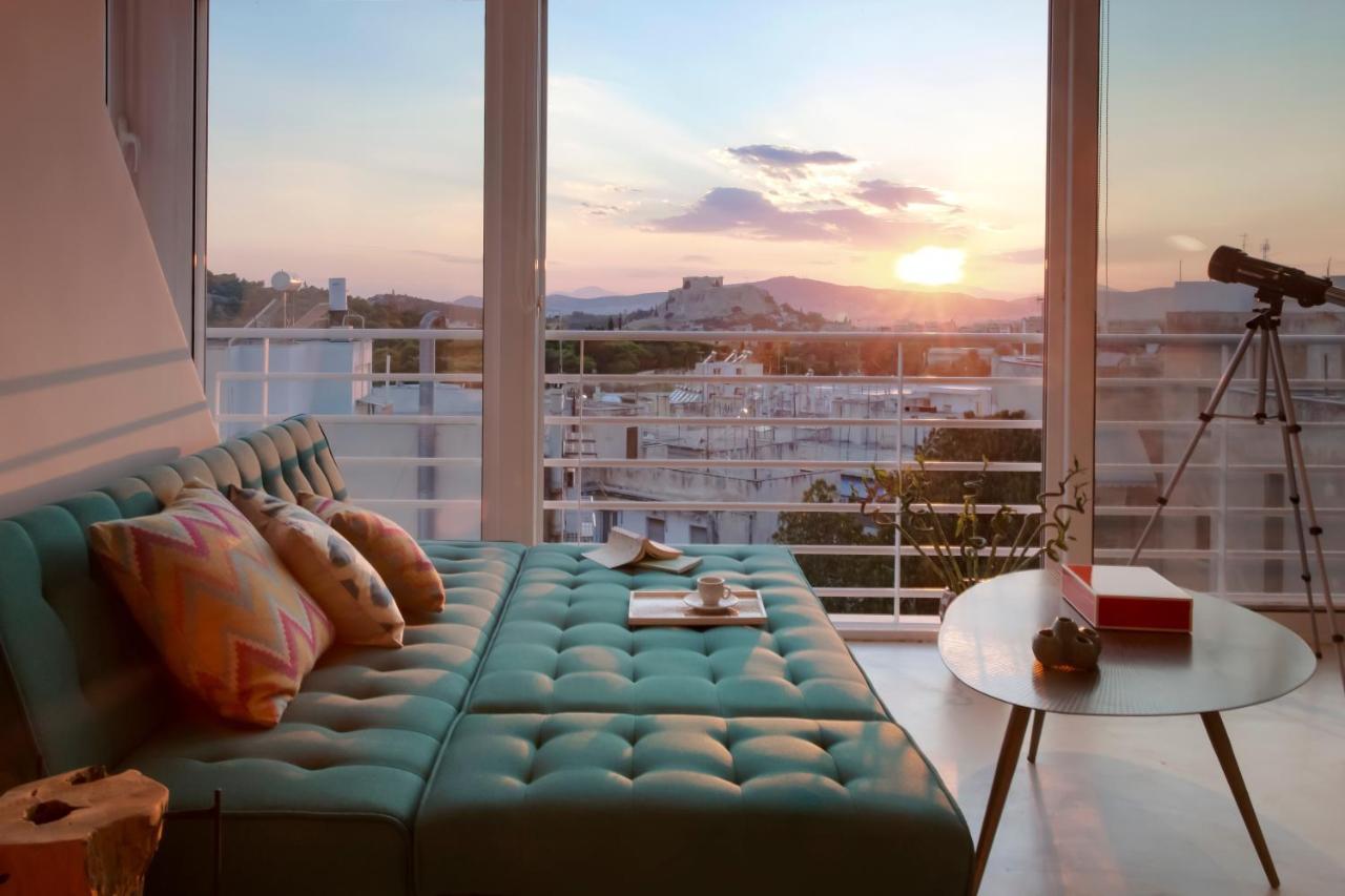 Stunning Acropolis View Apartment Athene Buitenkant foto