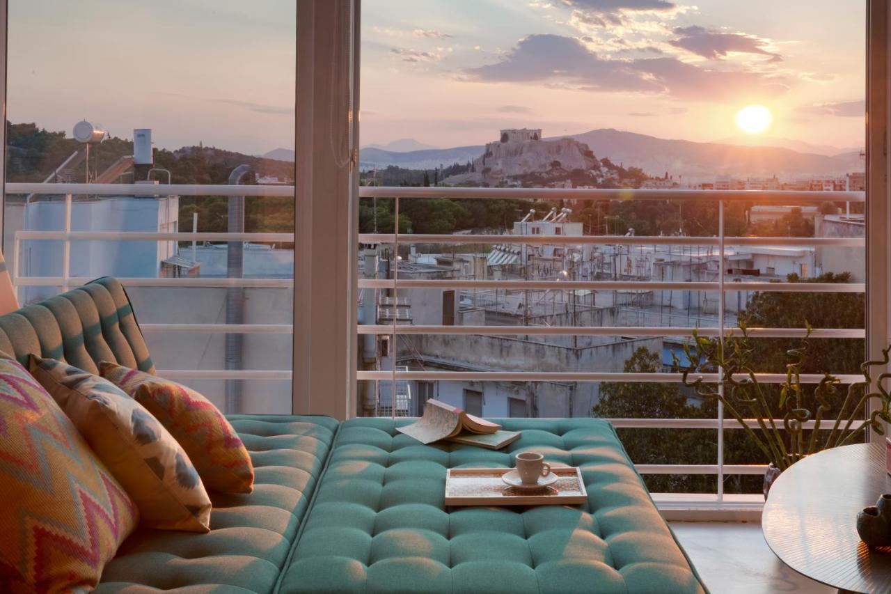 Stunning Acropolis View Apartment Athene Buitenkant foto