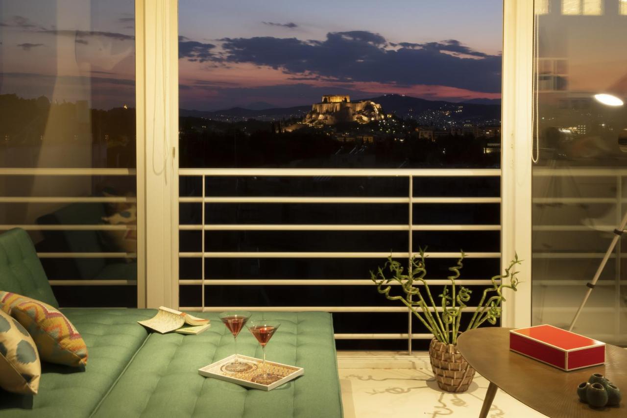 Stunning Acropolis View Apartment Athene Buitenkant foto