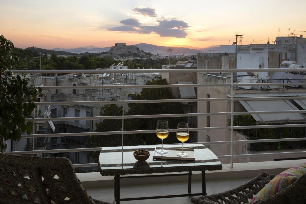 Stunning Acropolis View Apartment Athene Buitenkant foto